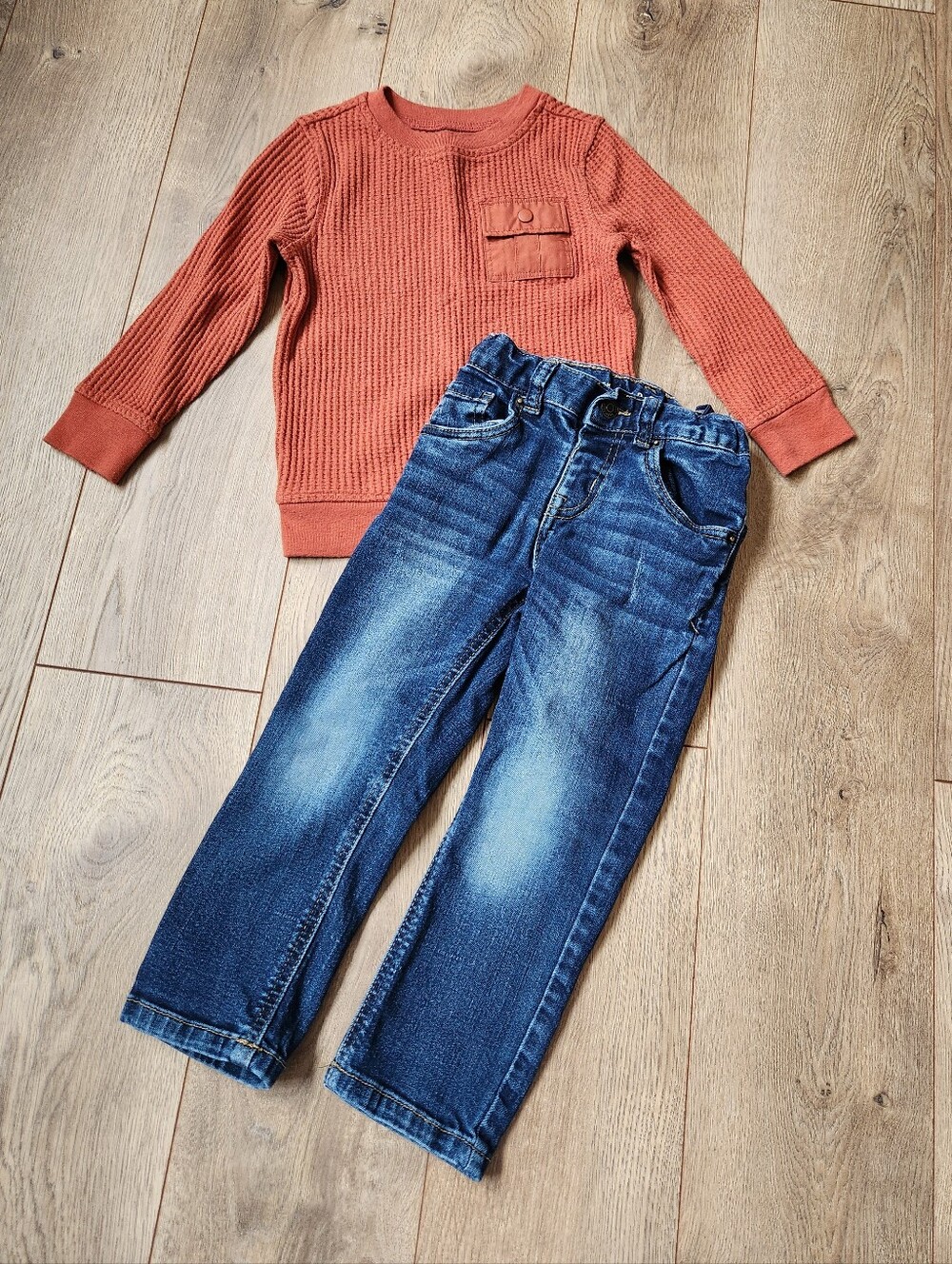 3t Boys Shirt And Jeans Outfit